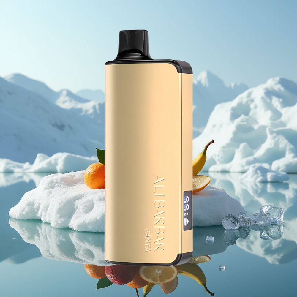 Alibarbar Ingot 9000 Puffs Izmetamais Veips Fanta 22ml 2350mAh