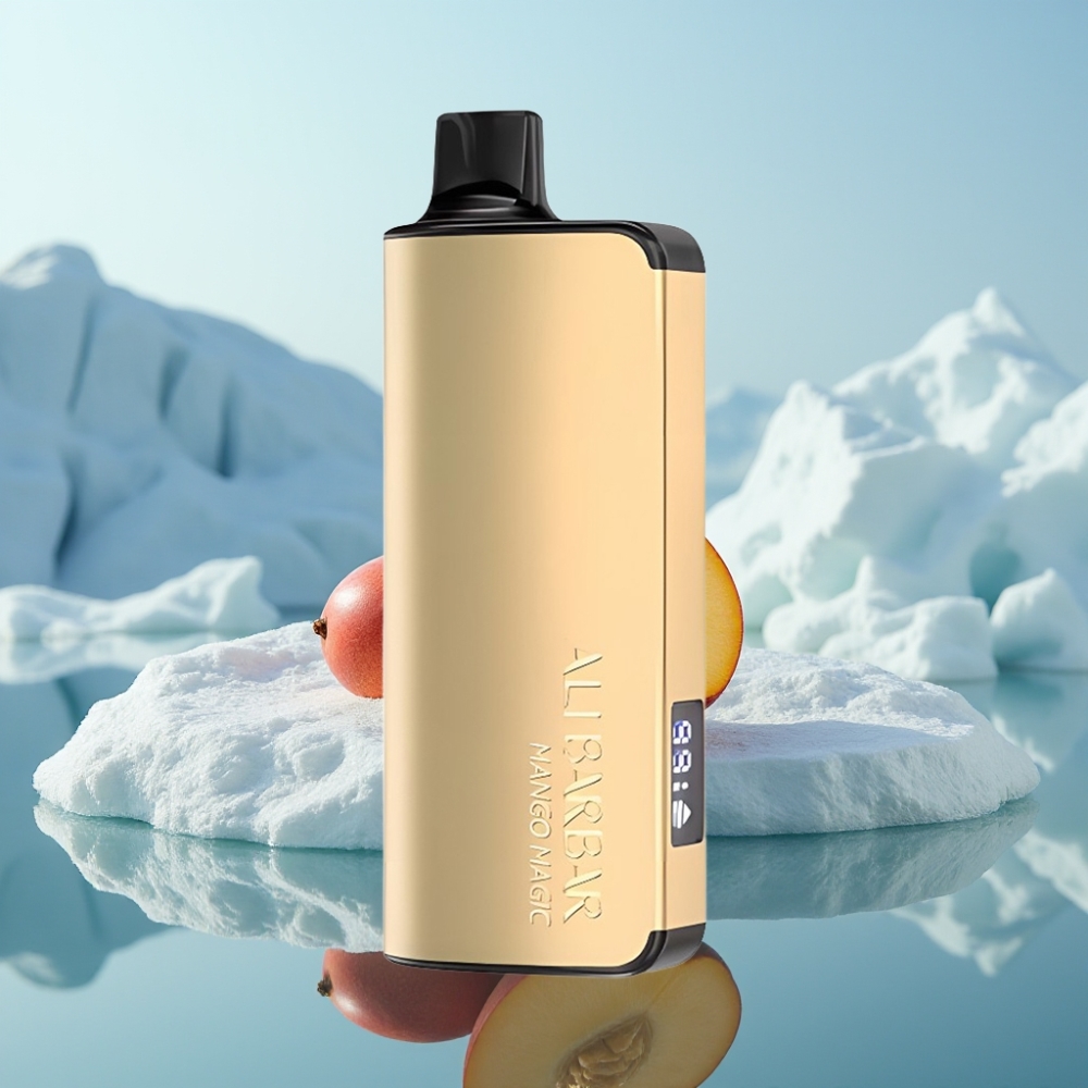 Alibarbar Ingot 9000 Puffs Izmetamais Vēpš Mango Burvība 22ml 2350mAh