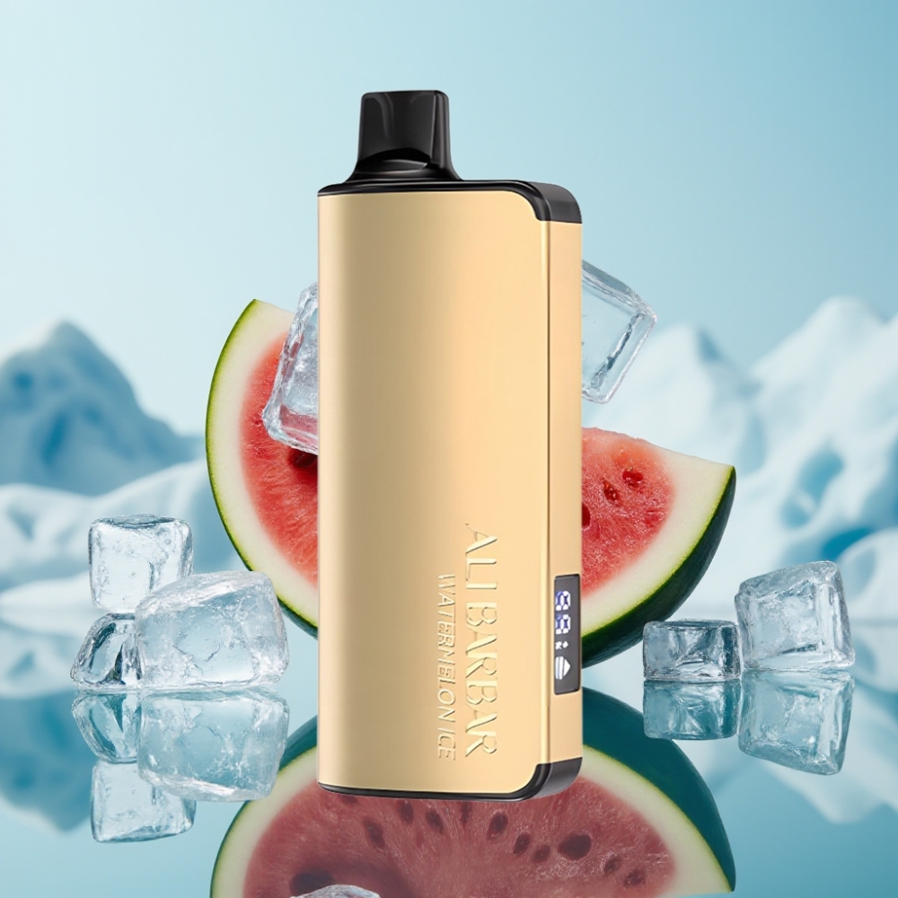 Alibarbar Ingot 9000 Puffs Vienreizlietojamais Vape Arbūzu Ledus 22ml 2350mAh