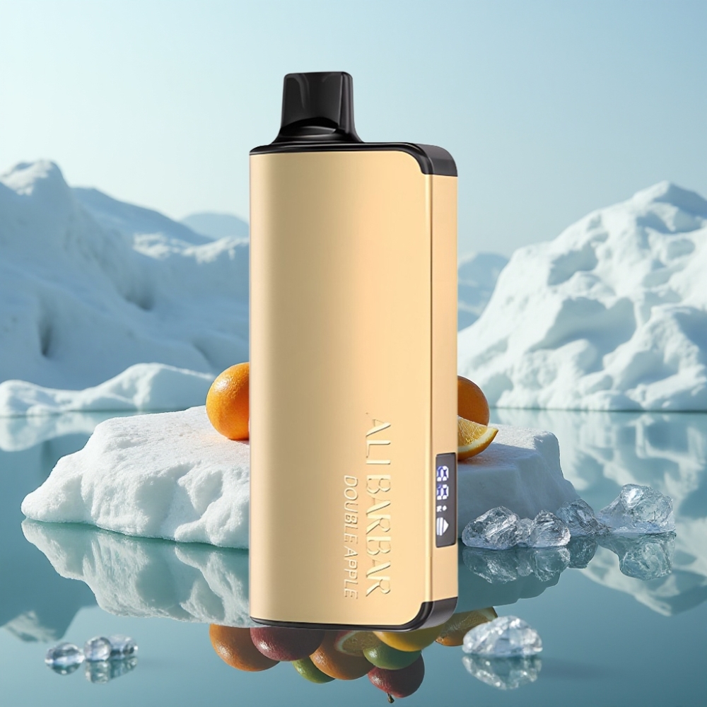 Alibarbar Ingot 9000 Puffs Vienreizlietojamais Vape Melnais Mežs