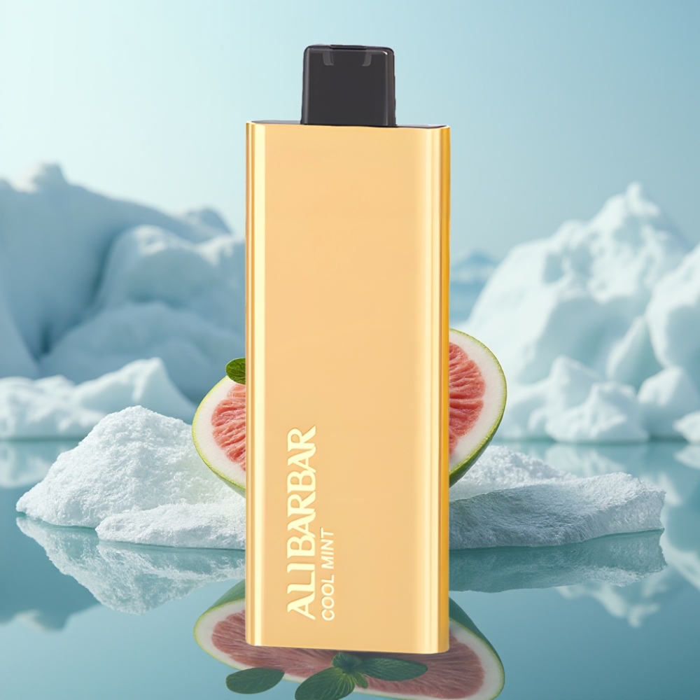 Alibarbar Pandora 7000 Puffs Vienreizlietojamais Vape Atdzirdinošā Piparmētra 17 ml