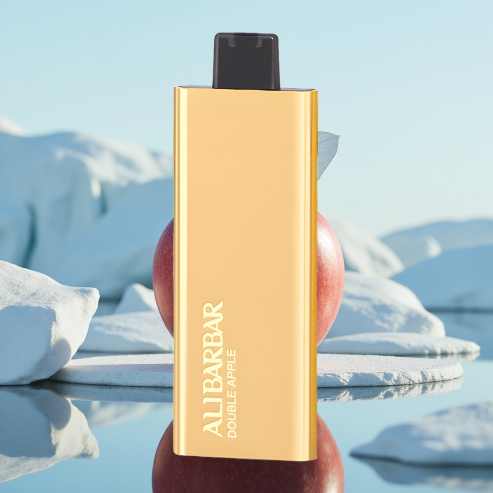 Alibarbar Pandora 7000 Puffs Vienreizlietojamais Vape Dubultā Ābele 17 ml