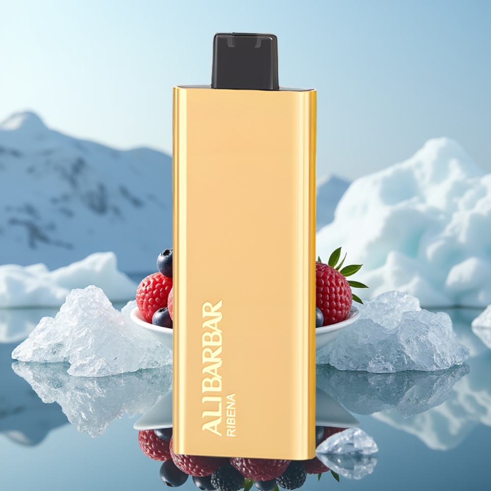 Alibarbar Pandora 7000 Puffs Vienreizlietojamais Vape Ribena (Sarkanā jāņoga)