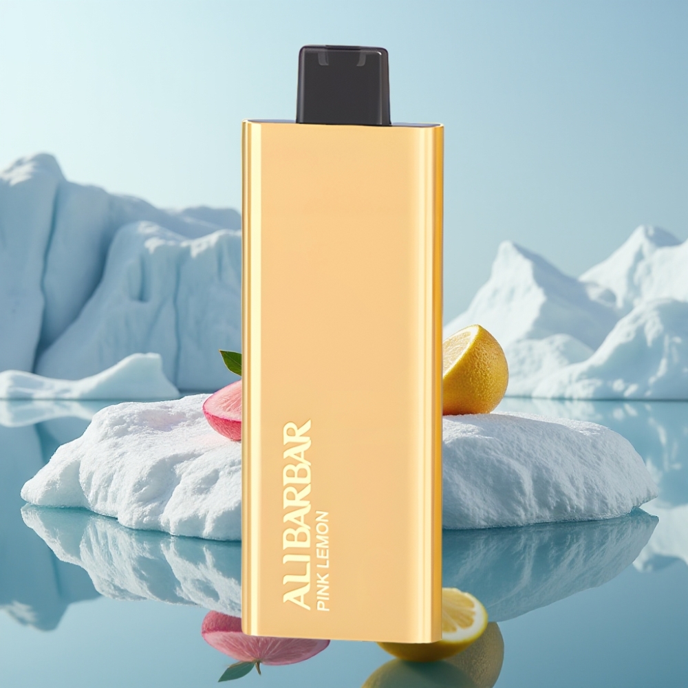 Alibarbar Pandora 7000 Puffs Vienreizlietojamais Vape Rozes Citrons