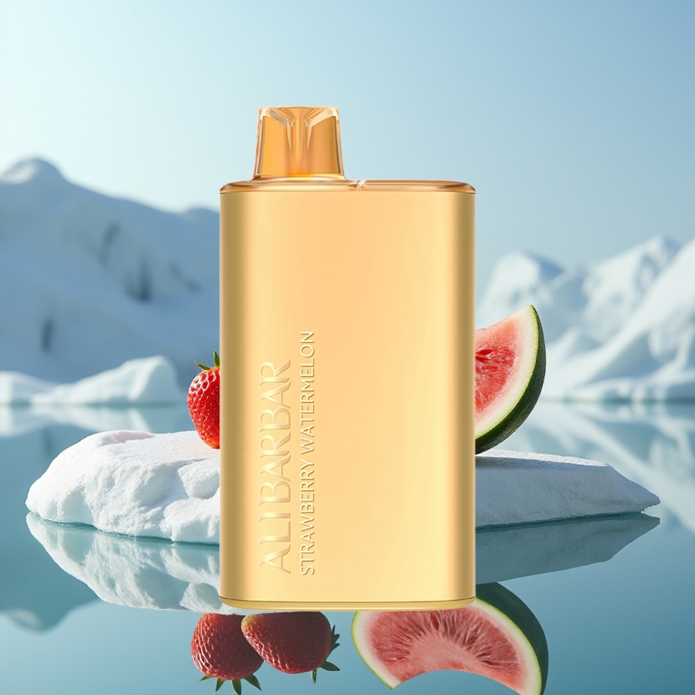 Alibarbar Rich 8000 Puffs Vienreizlietojamais Vape Zemeneņu Arbūzs 20ml 2000mAh