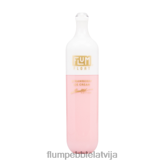 FLUM FLOAT 3000 uzpūtienu Flum Pebble Flavors zemeņu saldējums B2H2T74