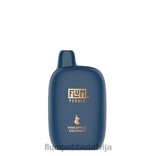 FLUM PEBBLES 6000 uzpūtienu (Ziemassvētku izdevums) Flum Pebble Latvija ananāsu kokosrieksts B2H2T41