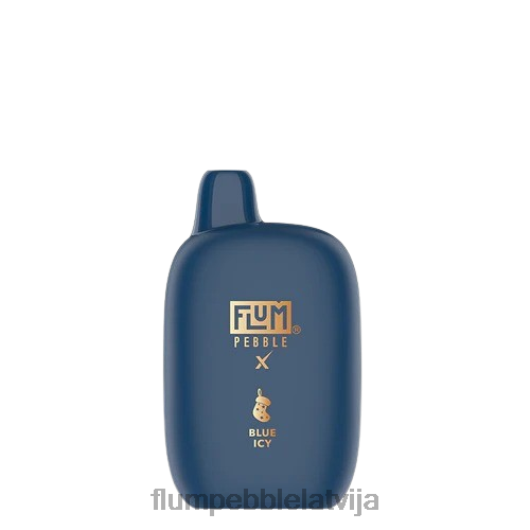 FLUM PEBBLES 6000 uzpūtienu (Ziemassvētku izdevums) Flum Pebble Latvija zils ledains B2H2T31