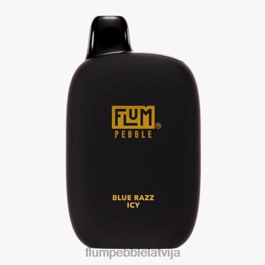 FLUM PEBBLES 6000 uzpūtienu Flum Pebble Flavors zils razz ledains B2H2T14