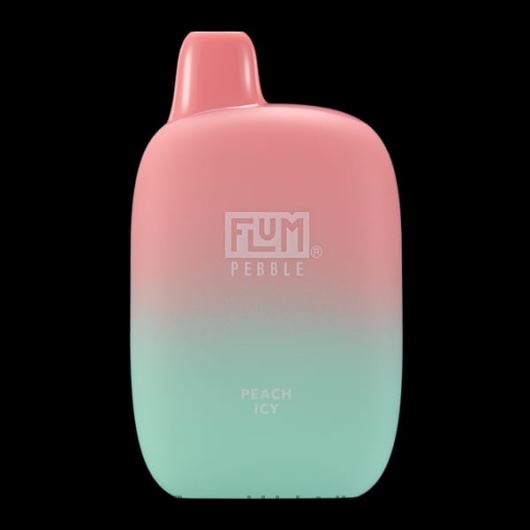 FLUM PEBBLES 6000 uzpūtienu Flum Pebble Vape Ingredients persiku ledains B2H2T60