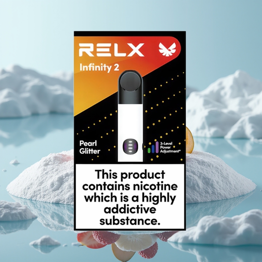 RELX Infinity 2 Ierīce Pērļu Pulveris 19 ml 600-650 Iekšpūšas