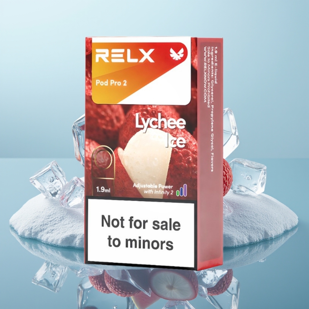 RELX Pod Pro 2 Bez Nikotīna Līču Ledus 19ml 600 Iviest