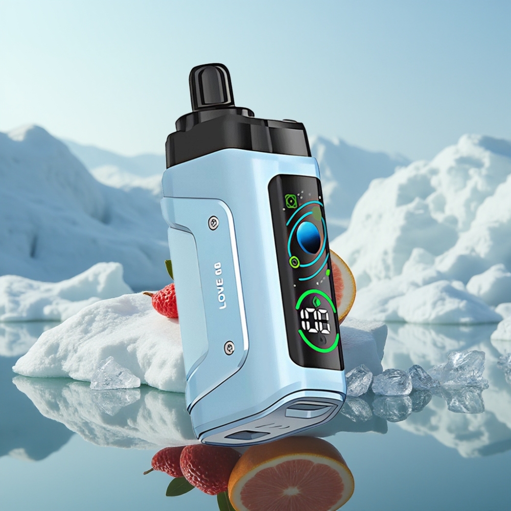 Razz Bar 45000 Puffs Vienreizlietojamais Vape Mīla 66 ar 10 Ohm Mesh Coil un Type-C Uzlādi