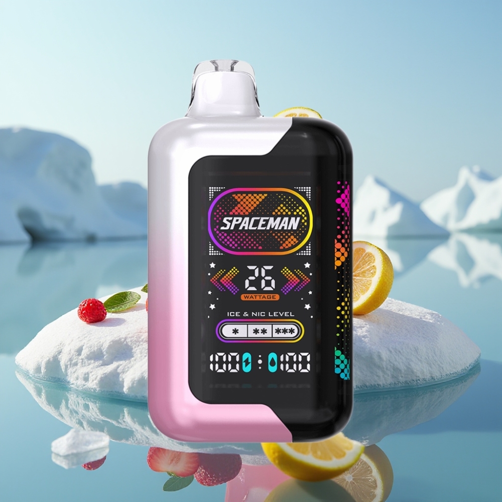 SMOK SPACEMAN SP40000 Vienreizlietojamais Vape Rozā Citronāde