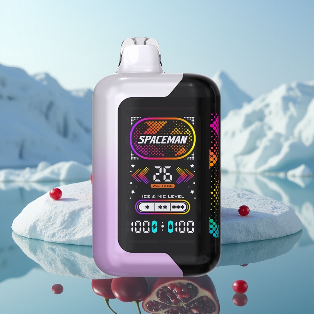 SMOK SPACEMAN SP40000 Vienreizlietojamais Vape Ķiršu Granāts