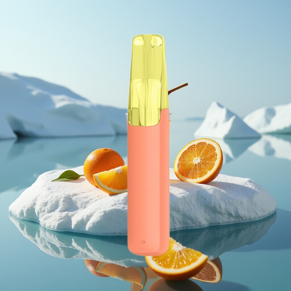 Snowplus Dash 4000 Puffs Disposable Device Apelsīnu Soda Ceramikas Atomizers 530 mAh
