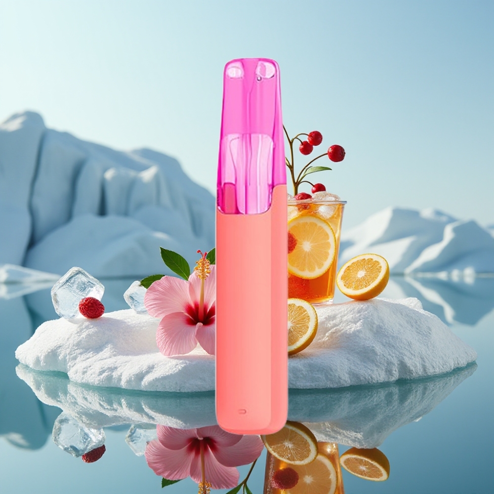 Snowplus Dash 4000 Puffs Disposable Device Hibiska Ledus Tēja 75 ml
