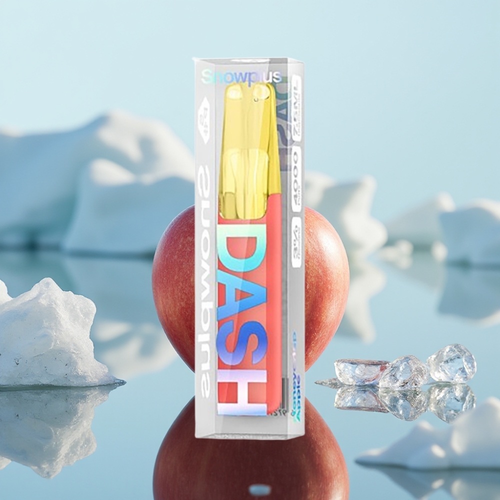 Snowplus Dash 4000 Puffs Disposable Device Medusābolu ābols 75 ml