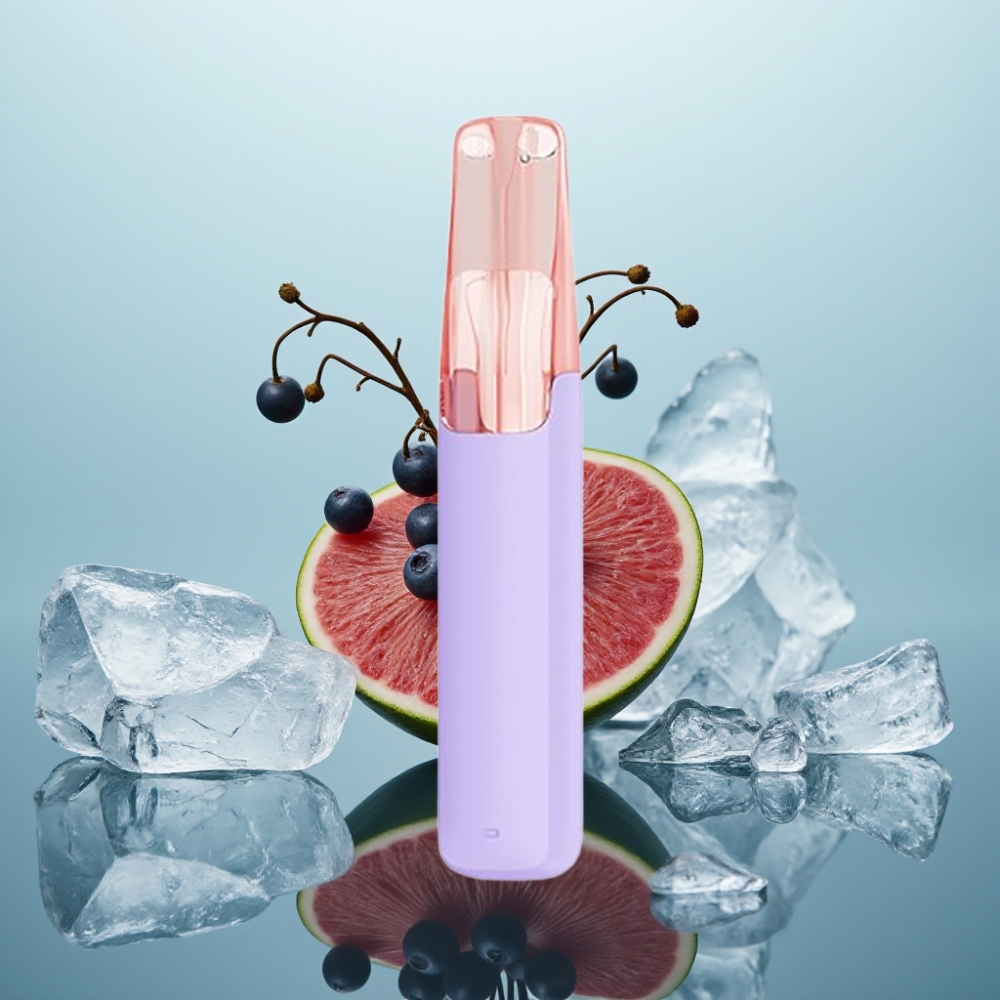 Snowplus Dash 4000 Puffs Disposable Device Melnais Pūķa Ledus ar keramikas atomizeru un 75 ml e-šķidruma