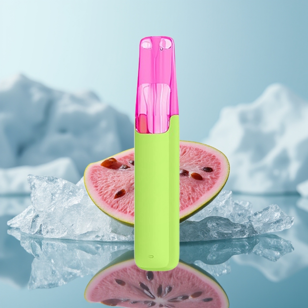 Snowplus Dash 4000 Puffs Disposable Device Rozā Guava un 530 mAh baterija