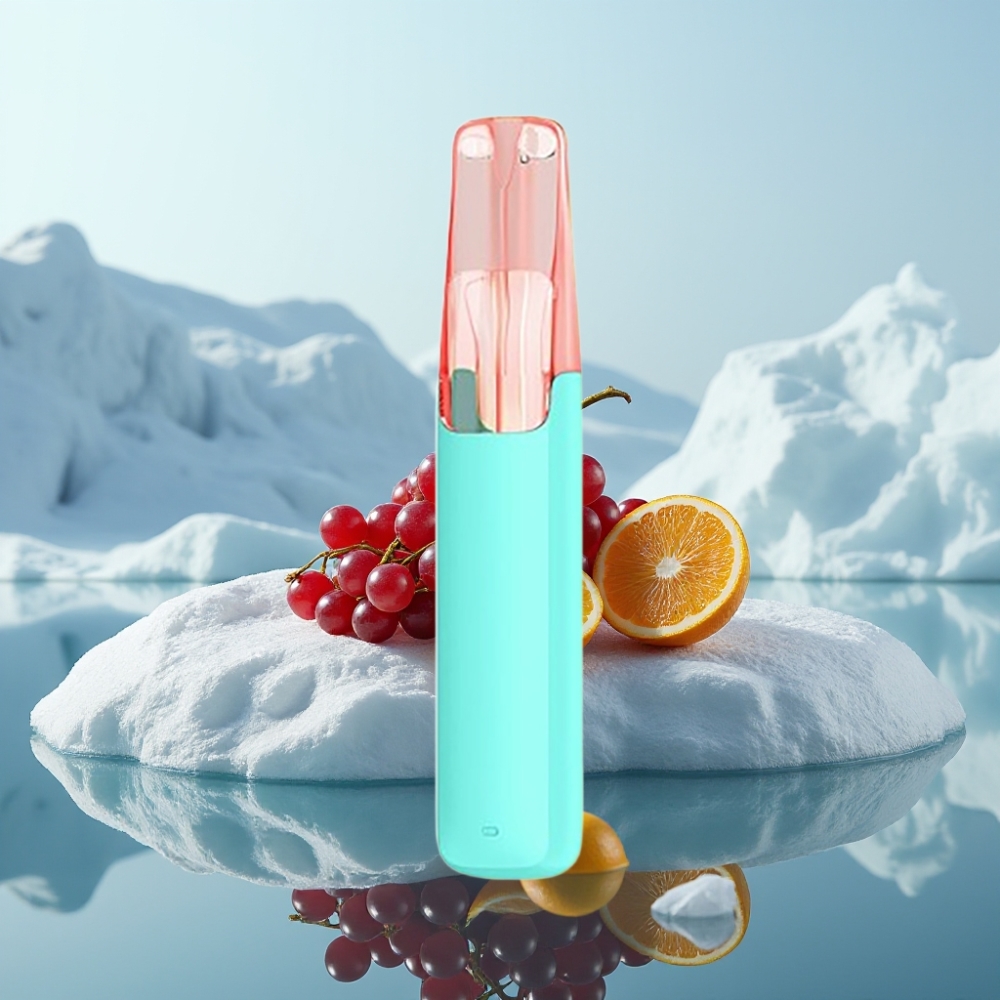 Snowplus Dash 4000 Puffs Disposable Device Skābo Vīnogu