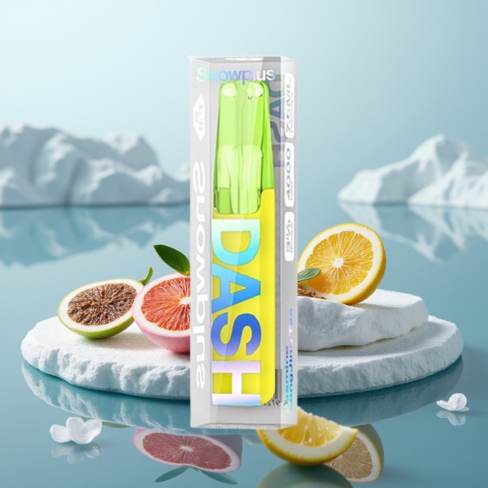 Snowplus Dash 4000 Puffs Disposable Device Žasmīna LongJing Tēja 75 ml