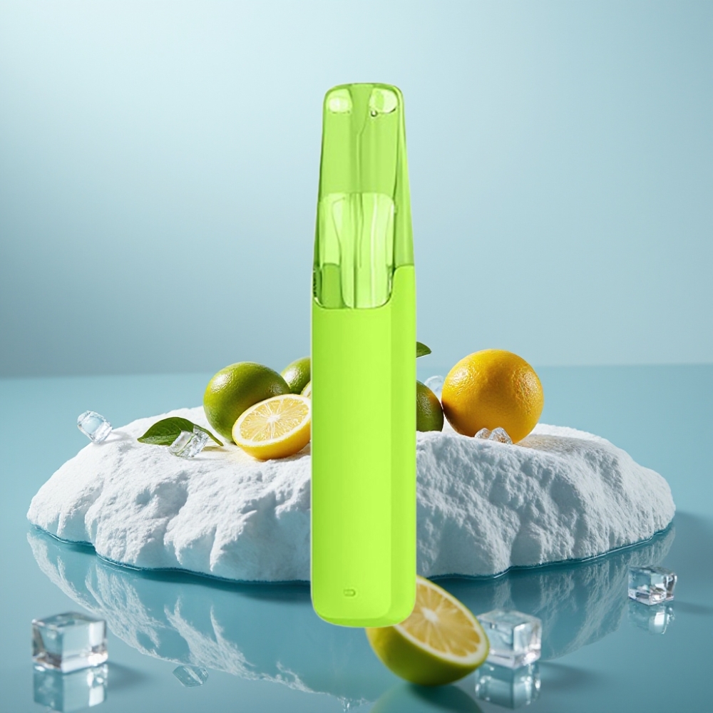 Snowplus Dash 4000 Puffs Dispozabā ierīce Citronu Laima Ledus ar keramikas atomizeru un 530 mAh bateriju