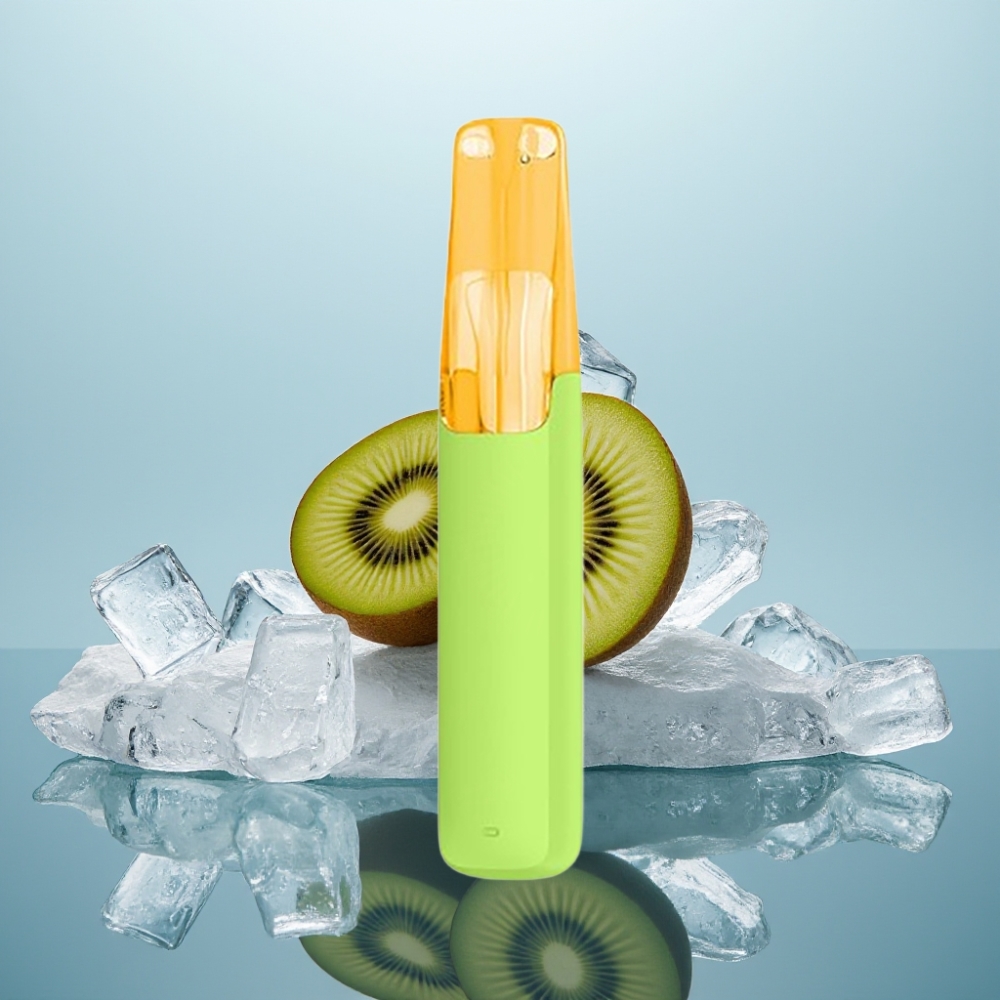 Snowplus Dash 4000 Pūšu Disposable Device Kiwi Ledus ar Keramikas Atomizeru un 75 ml E-šķidruma