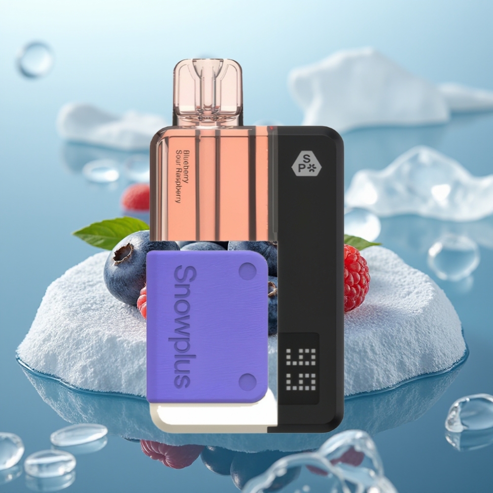 Snowplus Swift 15000 Puffs Pod Kit Zilene Vāverogu Skābo Aveņu