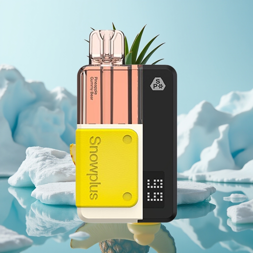 Snowplus Swift 5000 Puffs Prefilled Pod Kit Ananāsu Gumijlācītis 43x81x25 1000mAh