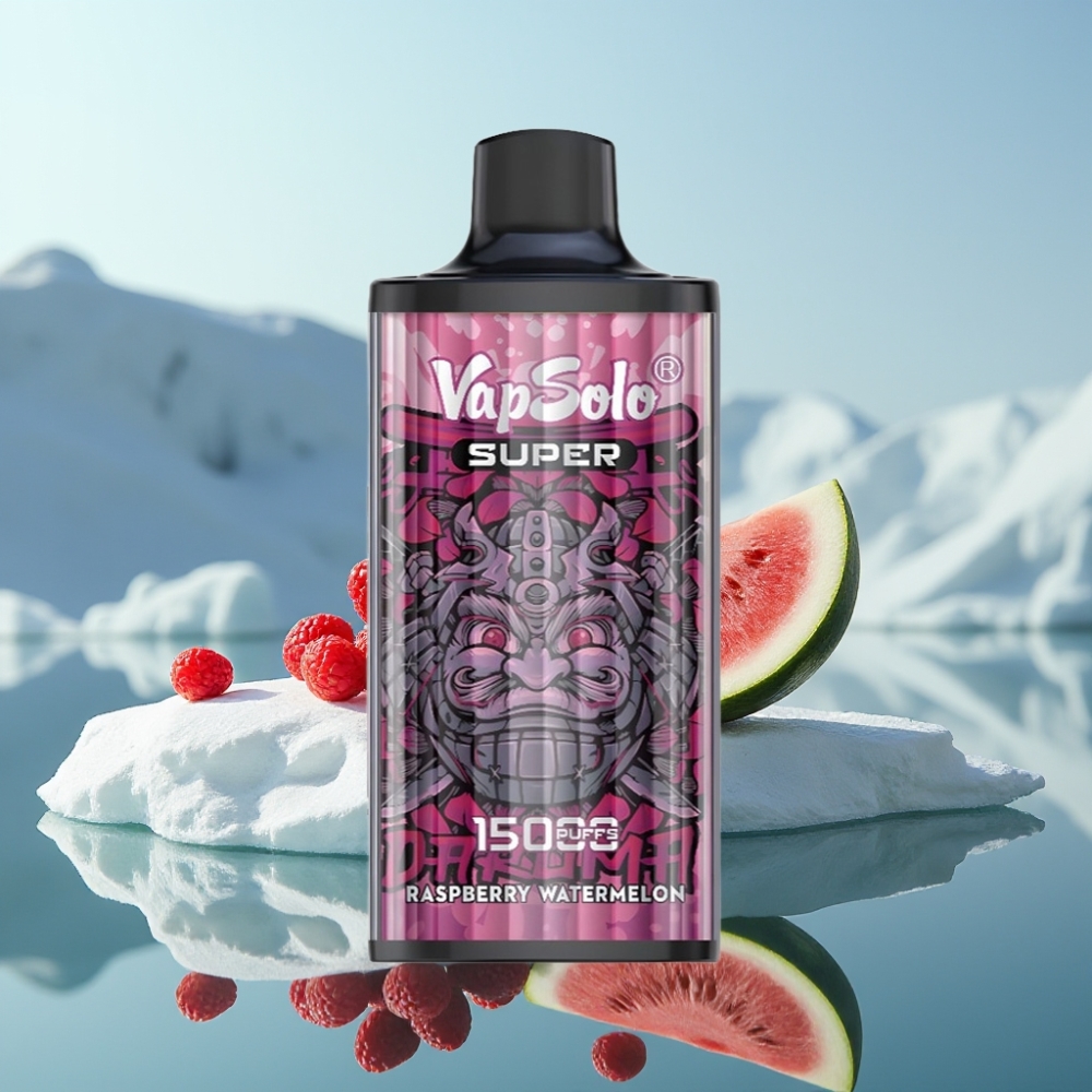 Vapsolo Super 15000 Puffs Izmetamais Veips Avenes Arbūzs 40ml