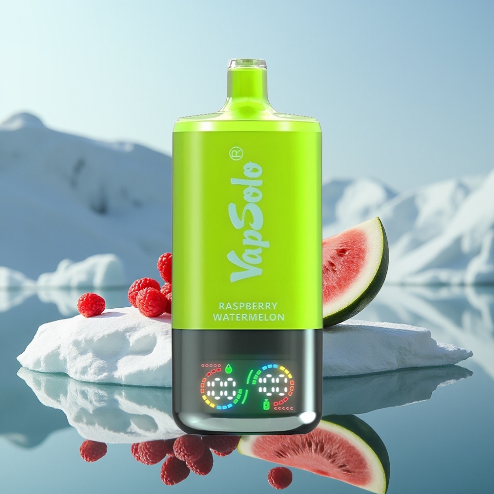 Vapsolo Triple 30000 Puffs Izmērāmais Vaps Avenu Arbūzs 40ml 20mg/ml