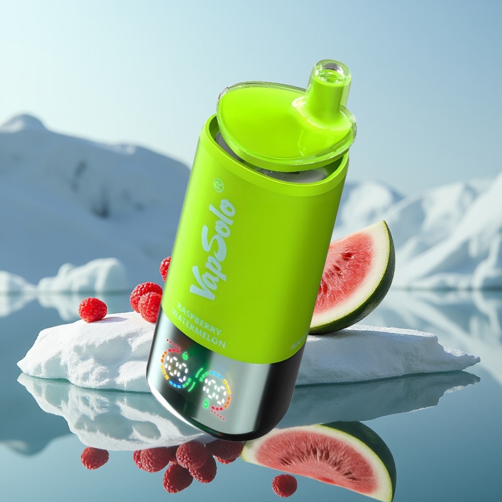 Vapsolo Triple 30000 Puffs Izmērāmais Vaps Avenu Arbūzs 40ml 20mg/ml