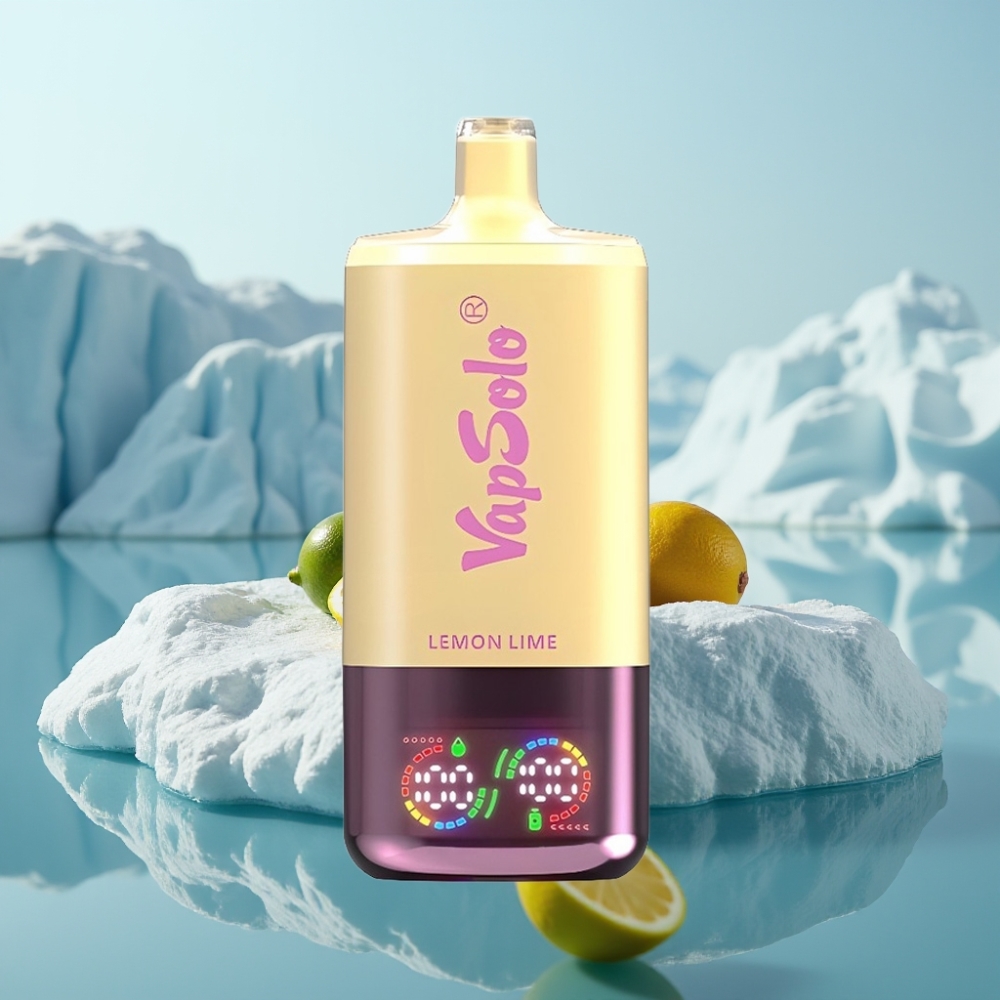 Vapsolo Triple 30000 Puffs Vienreizlietojamais Vape Citrons un Laima (40ml)