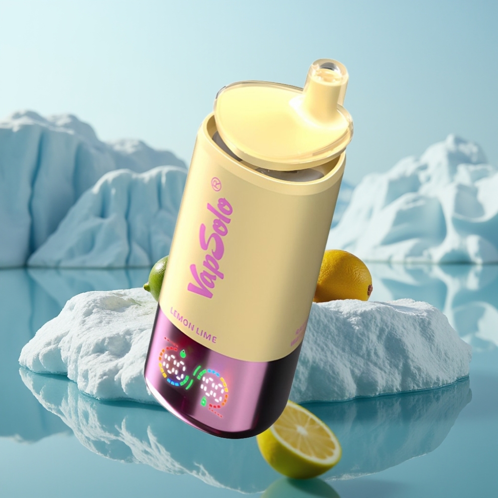 Vapsolo Triple 30000 Puffs Vienreizlietojamais Vape Citrons un Laima (40ml)