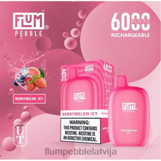 FLUM PEBBLES 6000 uzpūtienu Flum Float Vape Near Me ogu melone ledaina B2H2T7