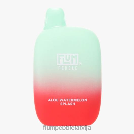 FLUM PEBBLES 6000 uzpūtienu Flum Pebble Flavors alvejas arbūzu šļakatām B2H2T4