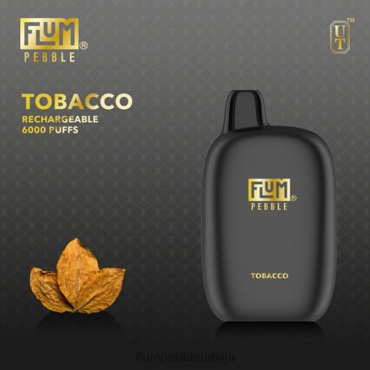 FLUM PEBBLES 6000 uzpūtienu Flum Pebble Vape Latvija tabaka B2H2T83